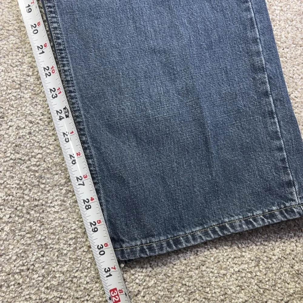 Levis 569 Jeans Mens 36x32 Blue Medium Wash Relaxed Straight Denim 005690675